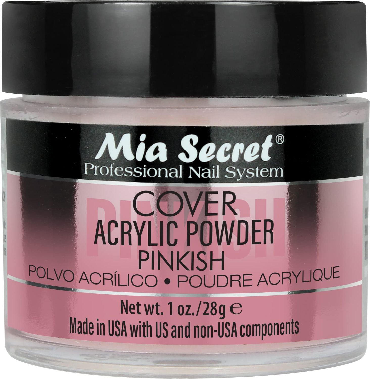 Mia Secret COVER PINKISH Acrylic Powder (1oz)