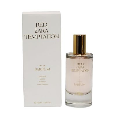 Zara Red Temptation Perfume for Women Eau de Parfum Spray Long Lasting and Elegant 50ml (1.7 fl. oz.)
