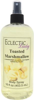 Eclectic Lady Toasted Marshmallow Body Spray, 16 ounces, Body Mist for Women with Clean, Light &amp; Gentle Fragrance, Cologne with Soft, Subtle Aroma For Daily Use