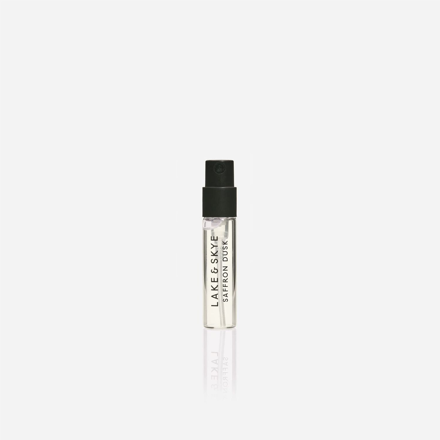 Lake &amp; Skye Saffron Dusk Eau de Parfum Sample Spray - Modern, Conscious, Long-Lasting Fragrance - 0.04 fl oz (1.2 ml) - Floral, Woody, Musky Scent