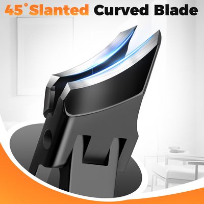 Nail Clippers for Men Thick Nails, Sharp Slanted Curved Toenail Clippers for Seniors Ingrown Nails with Safety Lock Finger Nail Clippers Long Handle Nail Cutter for Women Adult