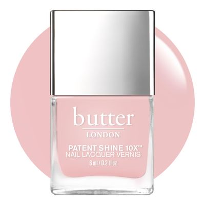 butter LONDON Patent Shine 10X Nail Lacquer Polish, Piece of Cake - Gel-Like Finish &amp; Chip-Resistant Nail Lacquer Helps Protects &amp; Strengthens Nails - Vegan &amp; Cruelty-Free