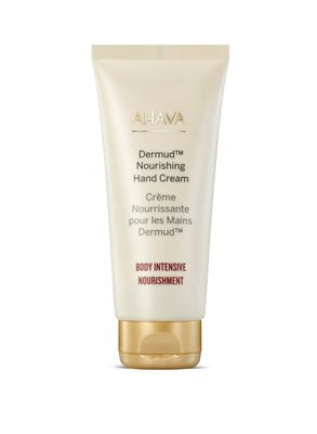 AHAVA Dermud Nourishing Hand Cream - Intensely Hydrates, Soothes, Relieves Dry &amp; Sensitive Hands, Enriched by Dermud Mud Complex, Osmoter, Aloe Vera Leaf, Jojoba Seed Oil, Zinc &amp; Allantoin, 3.4 Fl.Oz