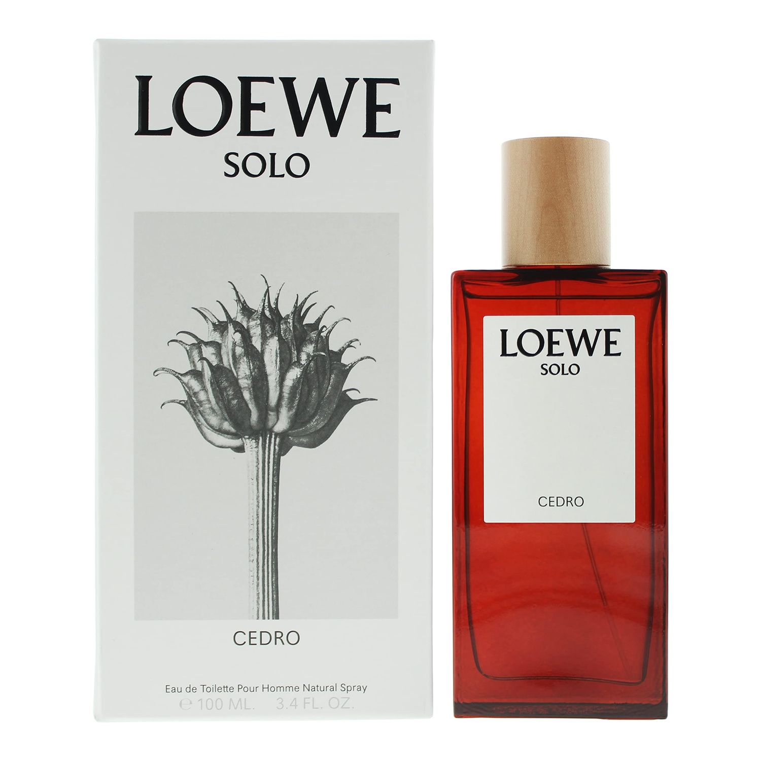 Solo LOEWE Cedro by Loewe, EDT Spray 3.4 OZ (New Packaging)