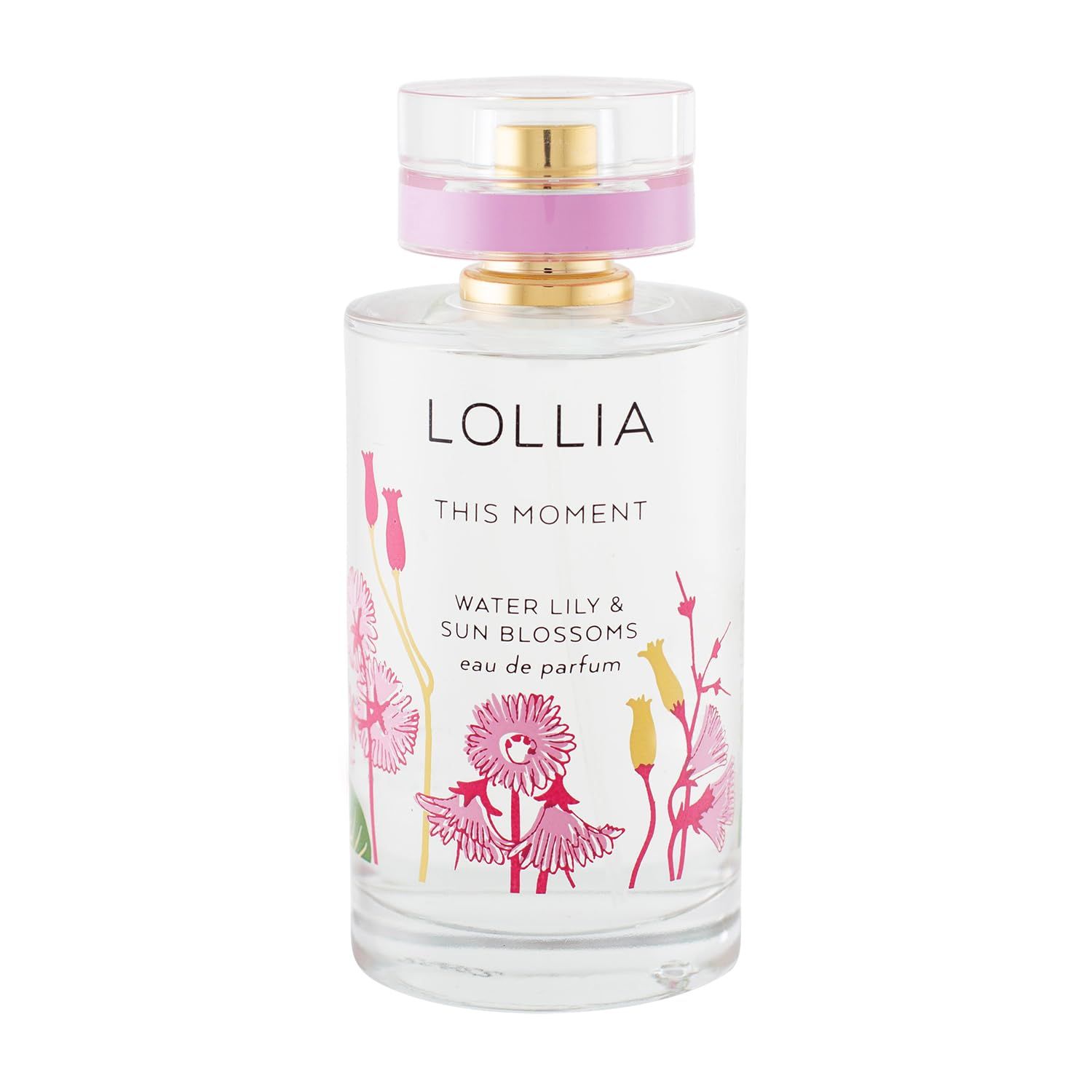 LOLLIA This Moment Eau de Parfum, 3.4 fl. oz. - Water Lily &amp; Sun Blossoms - Beautifully Captivating Perfume, Womens Perfume, Eau de Parfum Spray for Women, Womens Fragrance
