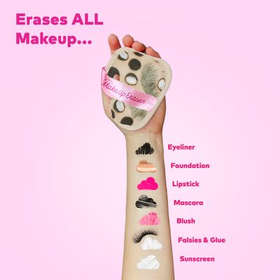 Makeup Eraser The Original, 7-Day Set, Erase All Makeup with Just Water, Including Waterproof Mascara, Eyeliner, Foundation, Lipstick, Sunscreen, and More! Coconuts, 7ct.