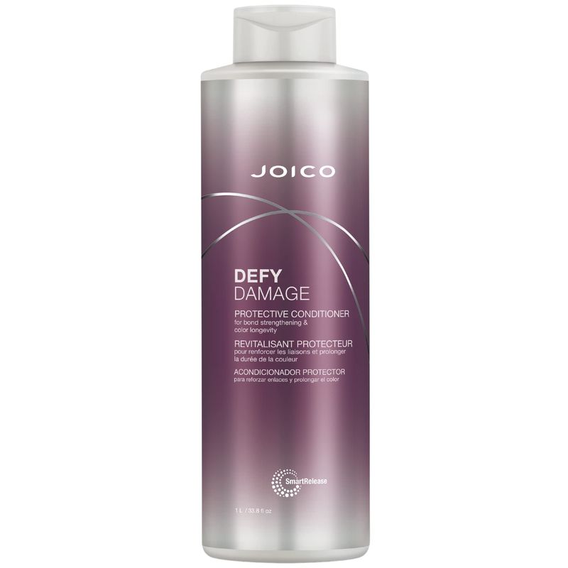 Joico Defy Damage Protective Conditioner | For Color-Treated Hair | Strengthen Bonds &amp; Preserve Hair Color | With Moringa Seed Oil &amp; Arginine | 33.8 Fl Oz