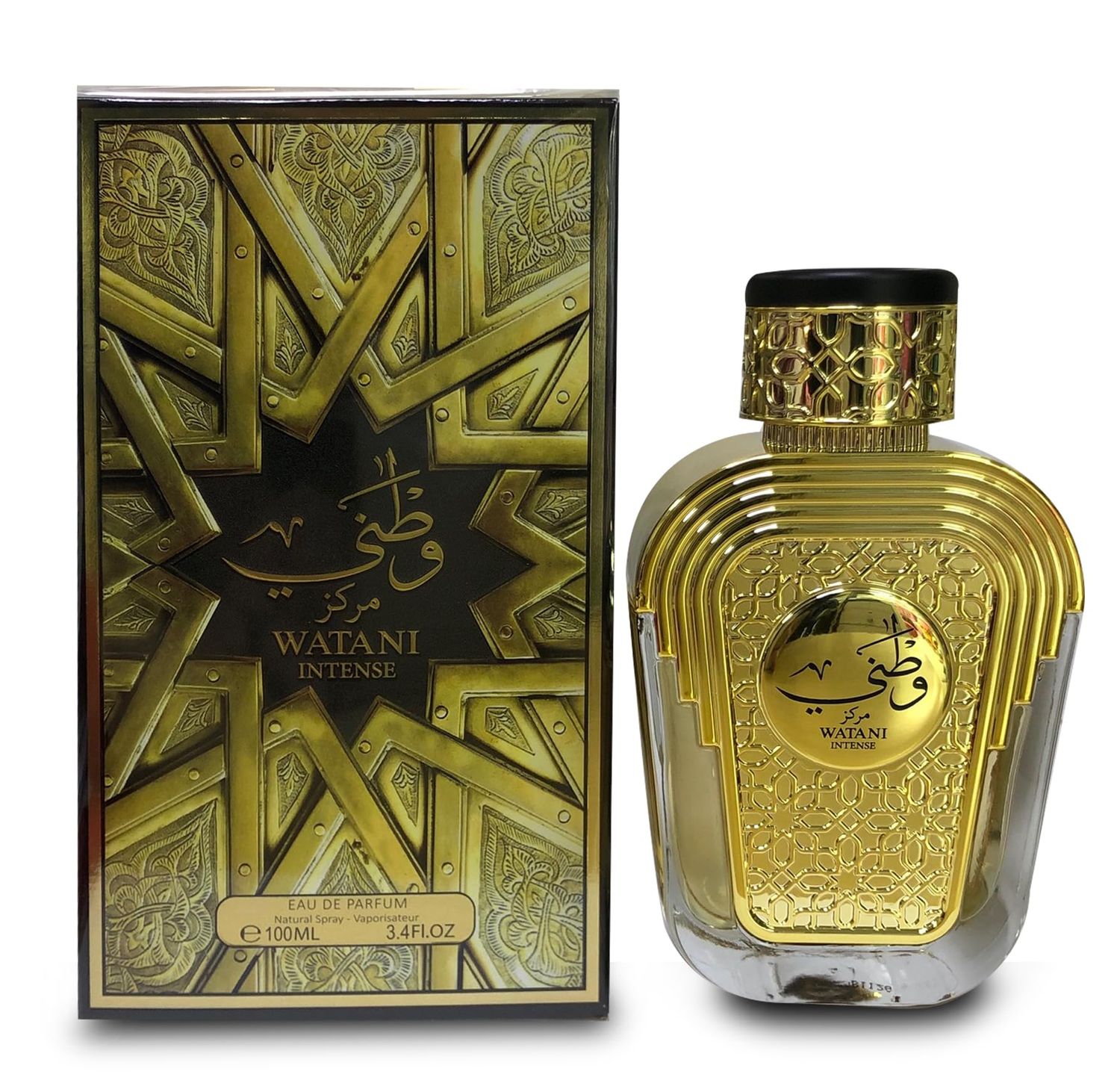 Al Wataniah Perfume For Unisex, Watni Intense Gold