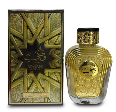 Al Wataniah Perfume For Unisex, Watni Intense Gold