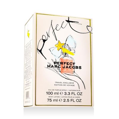 Marc Jacobs Perfect by Marc Jacobs for Women - 2 Pc Gift Set 3.3oz EDP Spray, 2.5oz Body Lotion