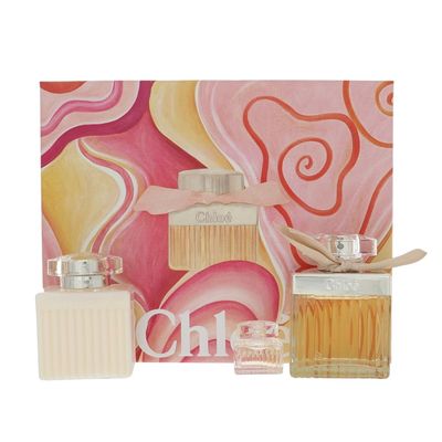 Chloe for Women - 3 Piece Gift Set - 2.5 Oz Eau De Parfum Spray, 0.16 Oz Eau De Parfum Splash, 3.4 Oz Perfumed Body Lotion