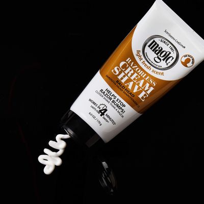SoftSheen-Carson Magic Razorless Shaving Cream, Hair Removal Cream, Depilatory Cream, Works in 4 Minutes for Coarse, Curly Hair, 2 Count