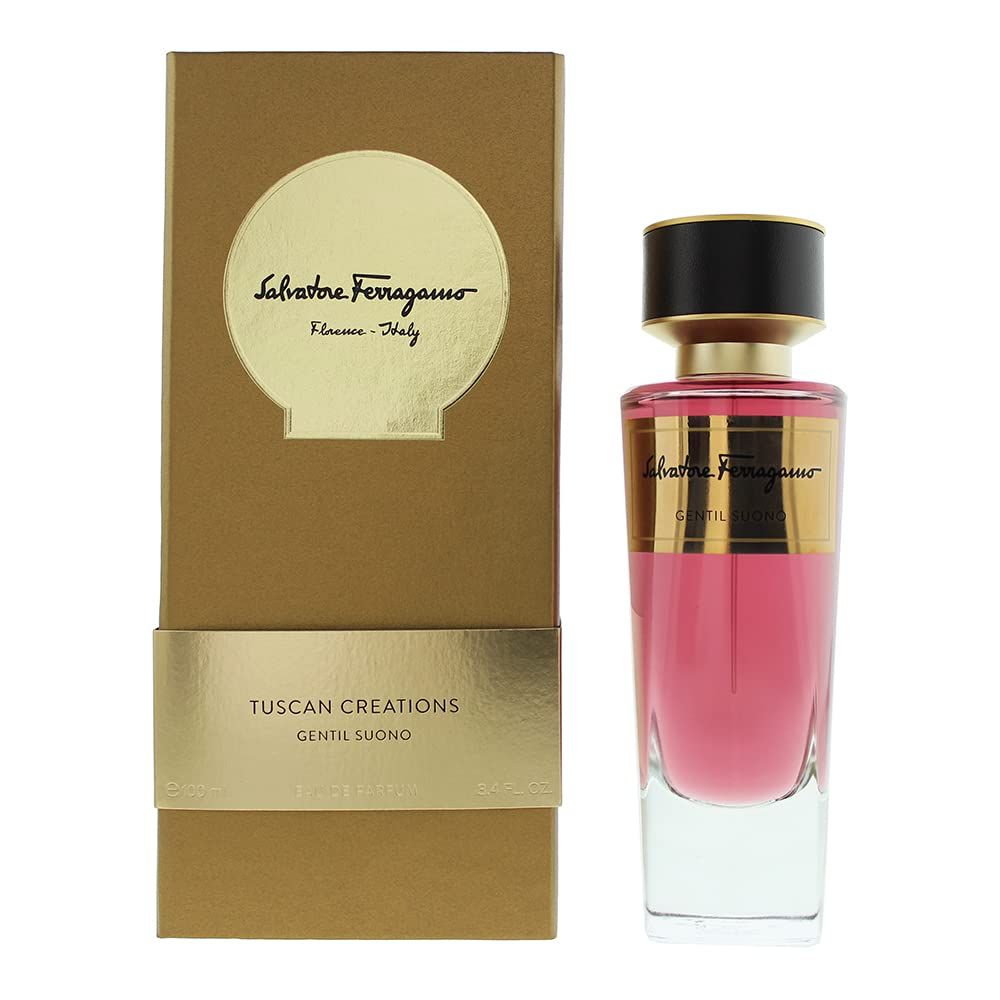 FERRAGAMO Salvatore Tuscan Creations Gentil Suono Eau de Parfum Spray for Unisex, 3.4 Ounce