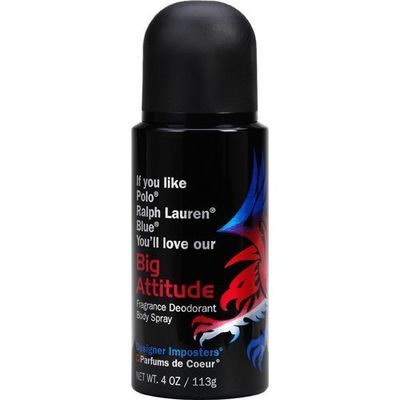 Big Attitude 4oz oz Deodorant Body Spray