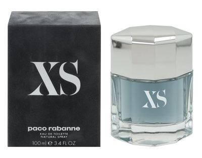 Paco Rabanne Xs Eau De Toilette for Men 3.4 Oz/ 100 Ml - Spray - New Packaging, 3.4 Fl Oz