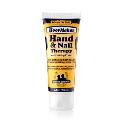 Mane n Tail Hoofmaker Hand &amp; Nail Therapy 3.4 oz with biotin, Collagen, and Allantoin That Strengthen and Soften Skin Contains shea Butter &amp; Fragrance Free