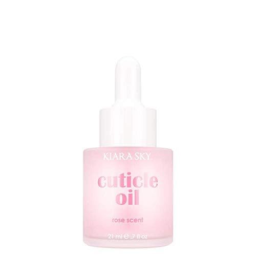 KIARA SKY Cuticle Oil - Hydrating, Nourishing &amp; Moisturizing, Repair for Weak Damaged Nails 0.7 fl oz - Rose Scent