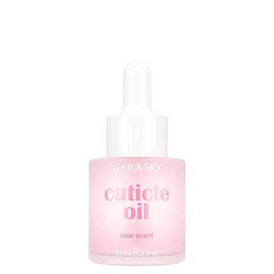 KIARA SKY Cuticle Oil - Hydrating, Nourishing &amp; Moisturizing, Repair for Weak Damaged Nails 0.7 fl oz - Rose Scent