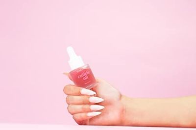 KIARA SKY Cuticle Oil - Hydrating, Nourishing &amp; Moisturizing, Repair for Weak Damaged Nails 0.7 fl oz - Rose Scent