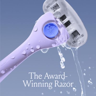 Billie Razors for Women Shave Kit - Womens Razor 4 x 5-Blade Razor Refills Magnetic Holder - DreamPop