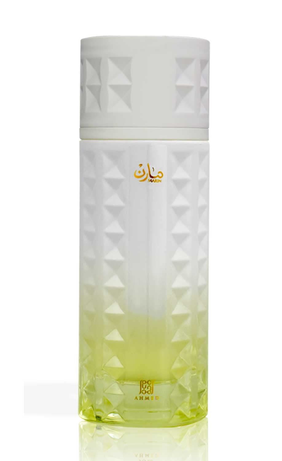 AHMED MARIN 100 ML Fresh and Dewy Fruity-Floral-Aquatic Fragrance for Men and Women, featuring Sandalwood and Vanilla Beans Accords