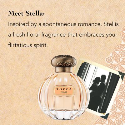 Tocca Stella Perfume Set for Women, 100 ml (3.38 oz) 10 ml (0.34 oz) - Fresh Floral, Blood Orange, Freesia, Spicy Lily (172 Value)