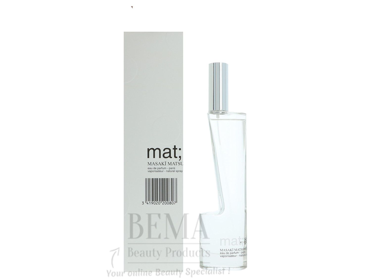 Mat By Masaki Matsushima For Women. Eau De Parfum Spray 2.7 Oz.