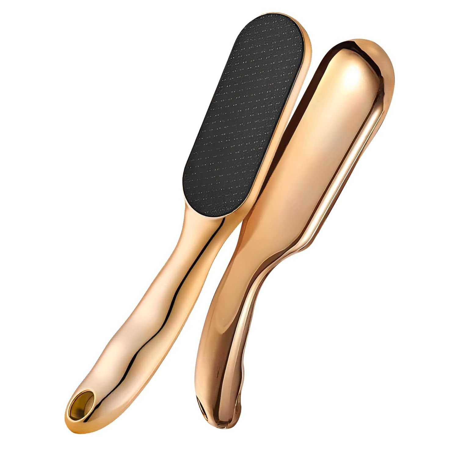 Foot File Callus Remover, Nano Glass Foot File, Professional Foot Care Tools, Pedicure File/Foot Scraper for Wet and Dry Feet (Gold)