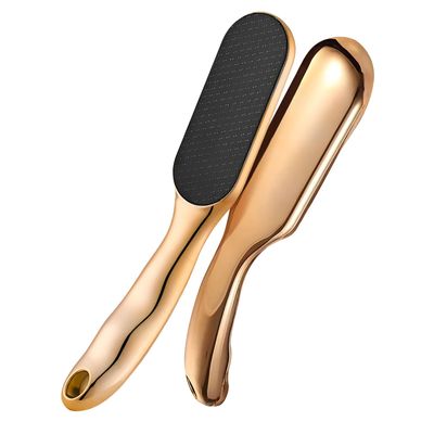 Foot File Callus Remover, Nano Glass Foot File, Professional Foot Care Tools, Pedicure File/Foot Scraper for Wet and Dry Feet (Gold)