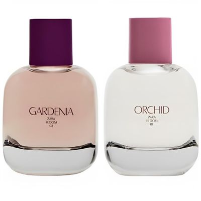 Zara Orchid Gardenia Perfume for Women Fragrance Set EDP Eau De Parfum 2x 90 ML (3.0 FL. OZ)