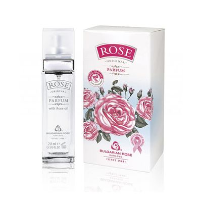 Rose Bulgarian Perfume - Natural Original Parfum - Aromatic Fragrance - Long Lasting Freshness - Paraben Free - Unisex Perfume - Perfect for Everyone - 28ml