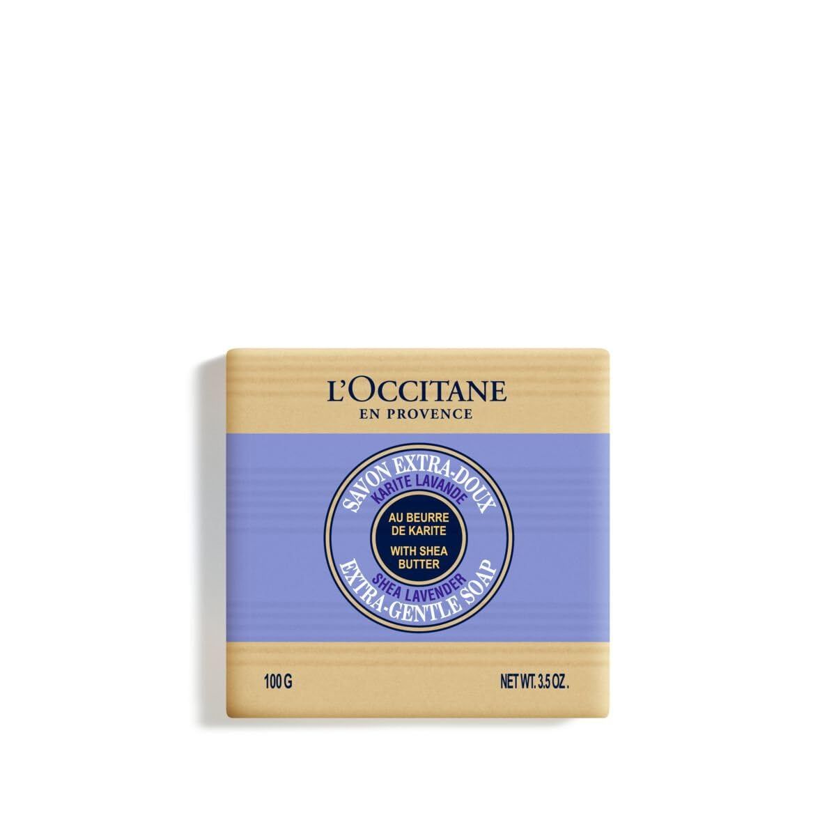 LOccitane Shea Lavender Extra-Gentle Soap 3.50 net.wt.oz.