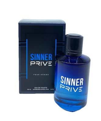 Mens Cologne 3.4 Fl. Oz. Eau de Toilette Spray (Sinner Prive)