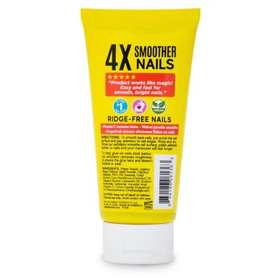 Nail-Aid - Vitamin C Pink Grapefruit Extract - 3-In-1 Nail Cuticle Buffing Exfoliator