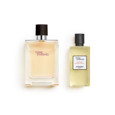 HERMES Terre DHermes 2-Piece set for Men (3.4 Ounce Eau de Toilette Spray 2.7 Ounce Hair and Body Shower Gel)