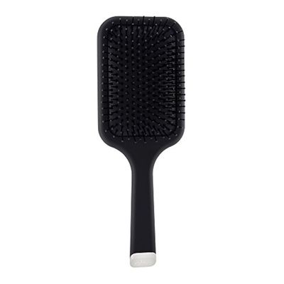 ghd The All-Rounder Paddle Hair Brush Detangling Hair Brush for Thick Hair Broad Flat Base to Create Straight and Sleek Blow-Dries Set Your Style, Brush Out Waves, and Add Texture Black