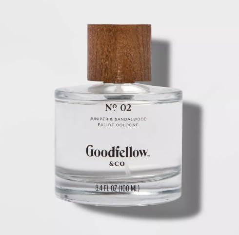 Goodfellow &amp; Co No. 2 Juniper &amp; Sandalwood Cologne for Men, 3.4 fl oz