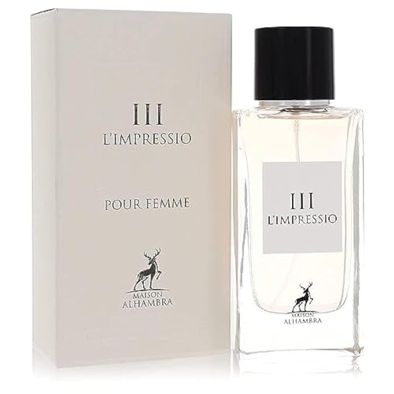 Maison Alhambra LImpressio Iii Pour Femme Eau de Parfum, 3.4 Ounce