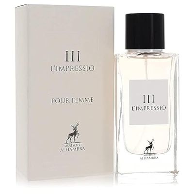 Maison Alhambra LImpressio Iii Pour Femme Eau de Parfum, 3.4 Ounce
