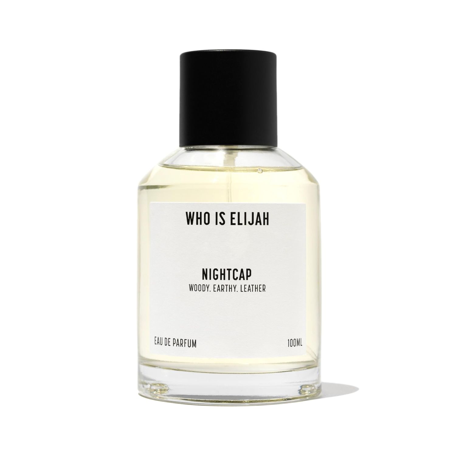 WHO IS ELIJAH Nightcap Perfume, Unisex Eau de Parfum for Men &amp; Women, Woody Fragrance with Notes of Pear, Cardamom, Violet, Orris Root &amp; Sandalwood, Gifts for Women &amp; Men, Unisex Cologne, 3.4 Fl Oz