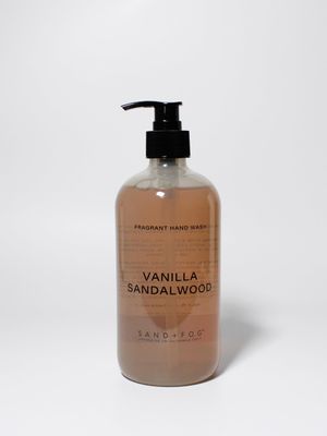Sand Fog Vanilla Sandalwood - Scented Liquid Hand Soap - Moisturizing Hand Soap - Made with Aloe - Paraben Free - 15.7 oz