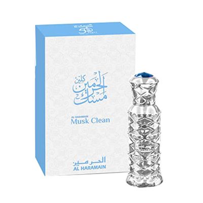 Al Haramain Musk Clean Perfume Oil EDP Unisex 0.4 Fl Oz