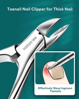 7Pcs Manicure Set, Pedicure Sets, Nail Clipper setsStainless Steel Professional Nail Cutter with Travel Case