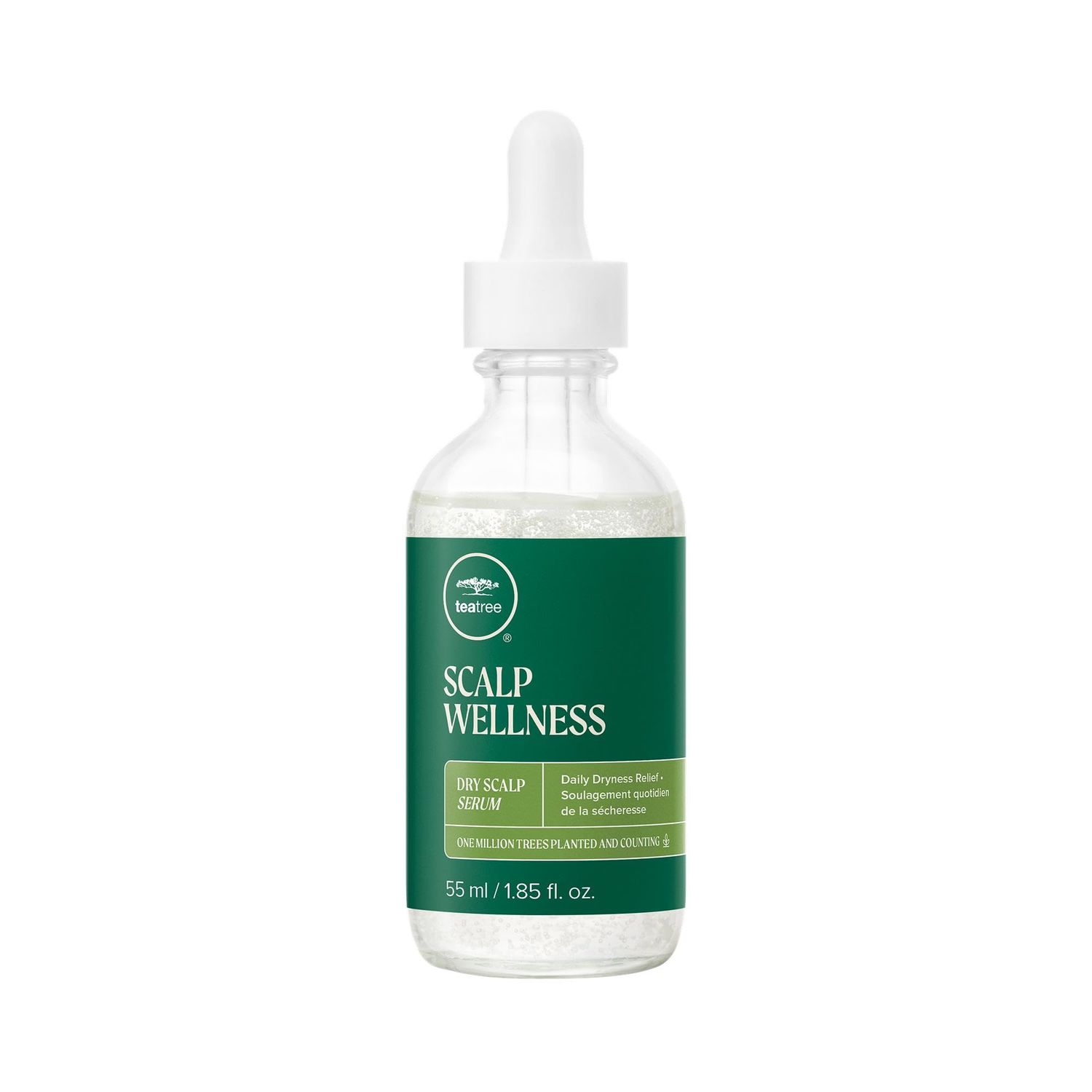 Tea Tree Scalp Wellness Dry Scalp Serum, Daily Dryness Relief, For Dry Hair Scalps, 1.85 fl. oz.