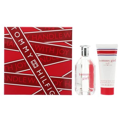 Tommy Girl 2 PCS Set: 3.4 EAU DE Toilette Spray 3.4 Body Lotion (2 pcs Set)