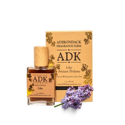 Adirondack Fragrance &amp; Flavor Farm ADK Lilac Botanical Perfume Spray 1 oz (30 mL), Natural Hypoallergenic &amp; Clean Perfume for Women &amp; Men with Notes of Lilac, Heliotrope &amp; Cedar
