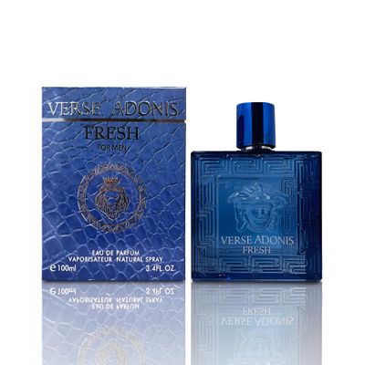 A CENTER Mens Cologne Eau De Parfume Natural Spray Verse Adonis Fresh with Citrus and Mint Notes Perfume 3.4 Fluid Ounce Long Lasting Fragrance