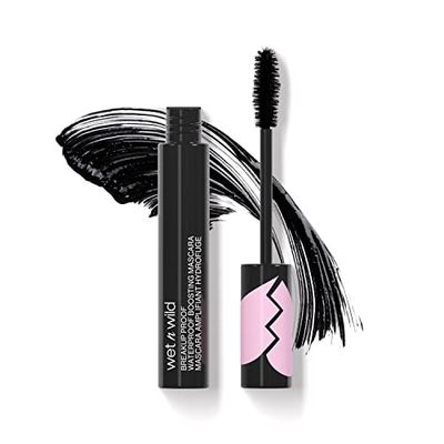 wet n wild Breakup Proof Mascara - Volumizing, Conditioning, Lengthening, Thickening, Waterproof, Smudge-Proof, Non-Clumping, Cruelty-Free &amp; Vegan - Multicolor