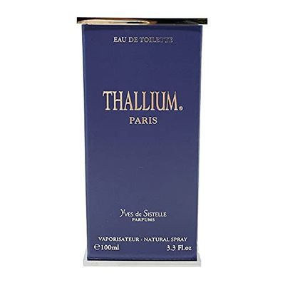 New Thallium By Yves De Sistelle 3.3/3.4oz. Edt Spray for Men New in Box