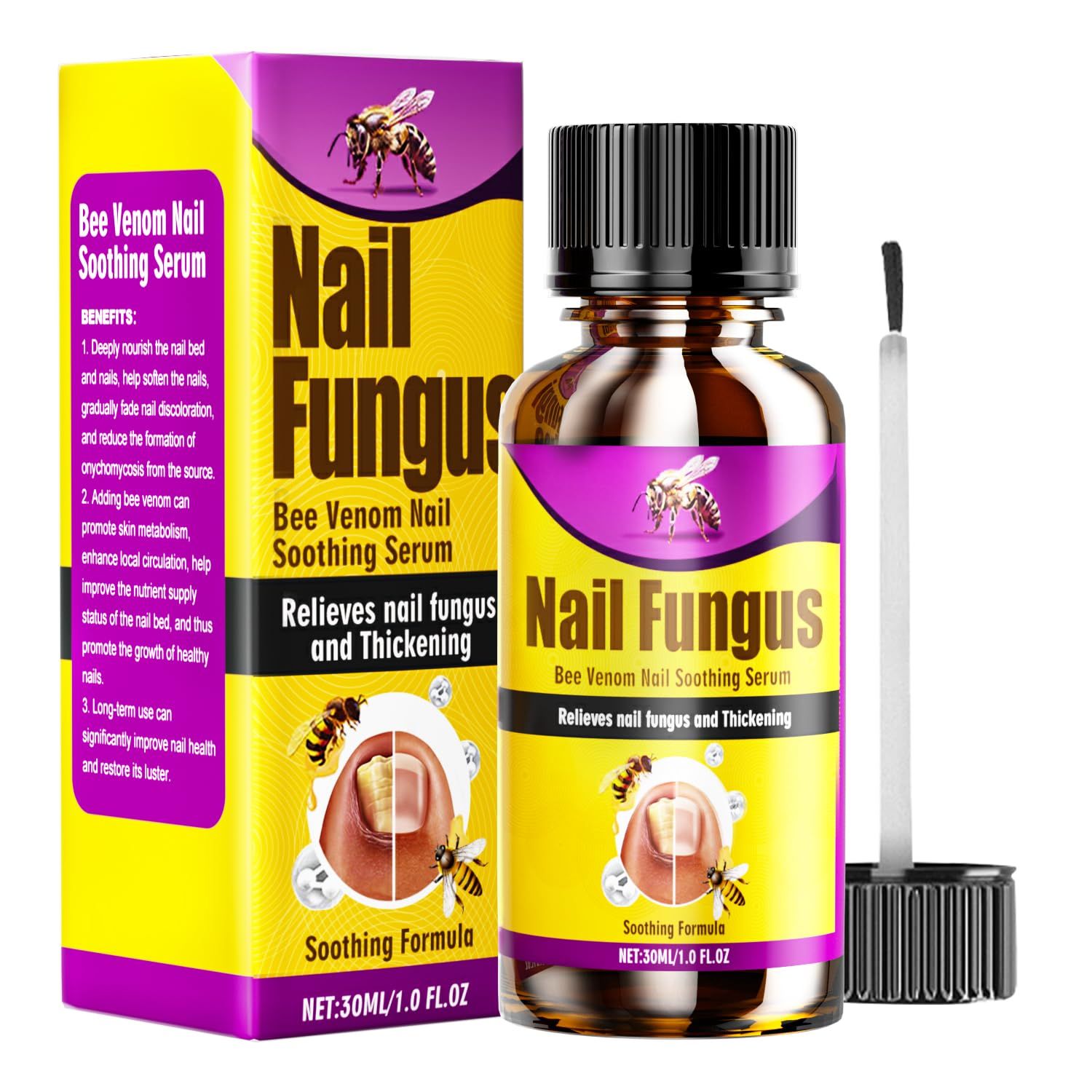 Toenail Fungus Treatment Extra Strength, Naturally &amp; Safely, Fungus Treatments Extra Strength for Thick, Broken, Discolored &amp; Damaged Nail